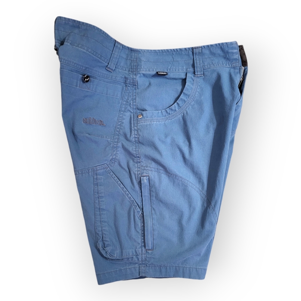 KUHL Ramblr Shorts 10" Inseam in Deep Waters Blue Size 30 - Picture 7 of 14